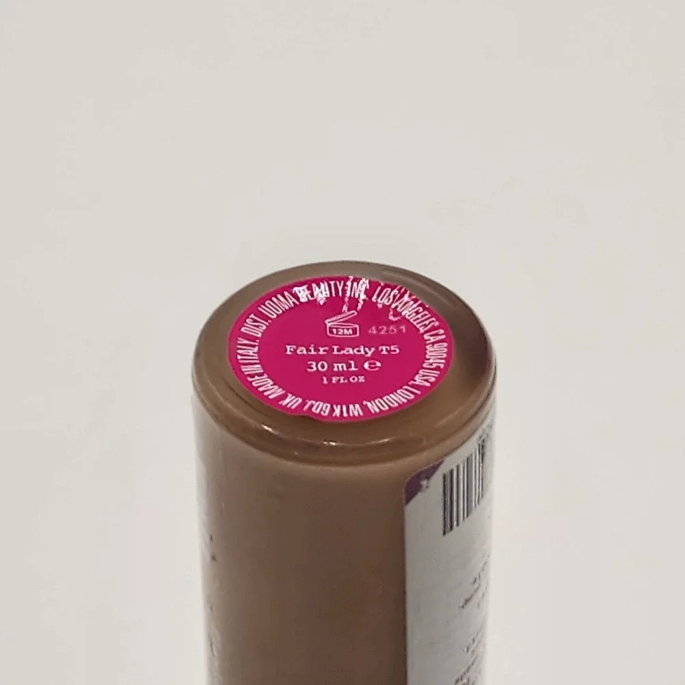 Uoma By Sharon C Flawless IRL Skin Perfecting Foundation Fair Lady T5 1 Oz New